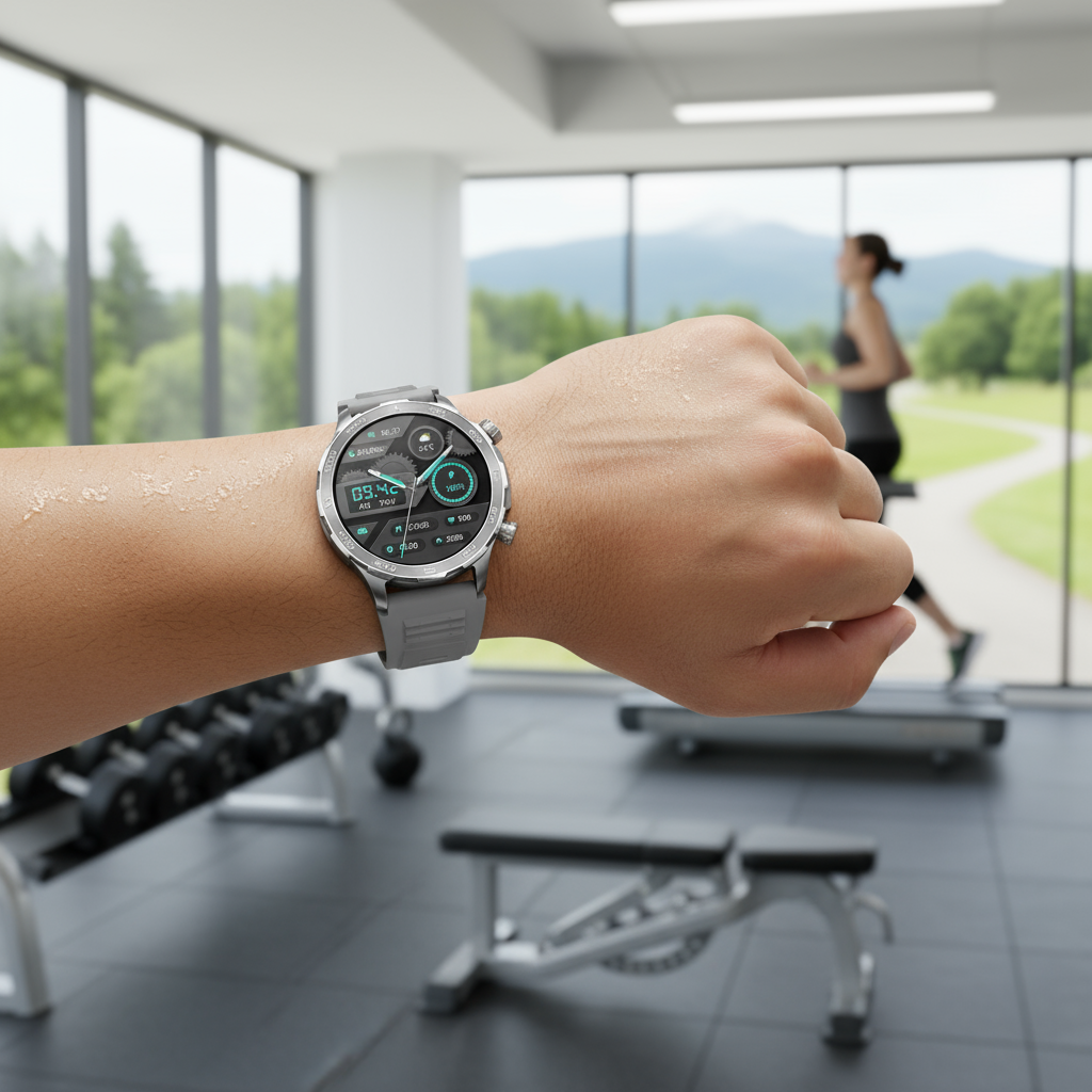 Smartklocka träning grå